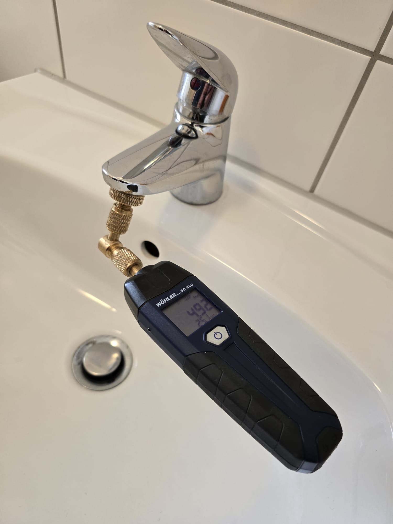Digitales Manometer für Druckprüfung